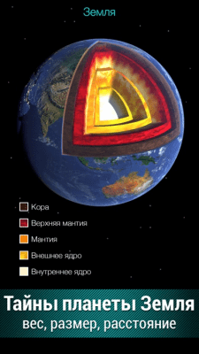 Скриншот приложения Solar Walk Free - Planets of the Solar System - №1