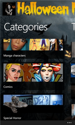 Скриншот приложения Halloween Makeup Tutorials - №5
