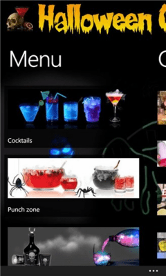 Скриншот приложения Halloween Cocktails - №2