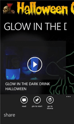 Скриншот приложения Halloween Cocktails - №5