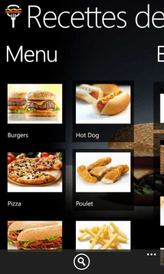 Скриншот приложения Recettes de Fast Food - №4