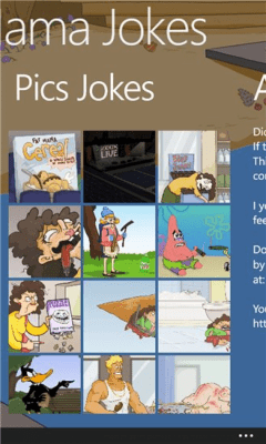 Скриншот приложения Yo Mama Jokes - №4