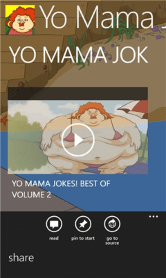 Скриншот приложения Yo Mama Jokes - №5