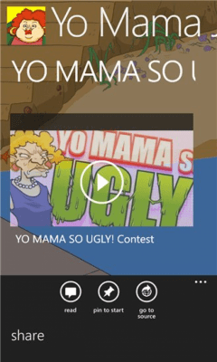 Скриншот приложения Yo Mama Jokes - №6