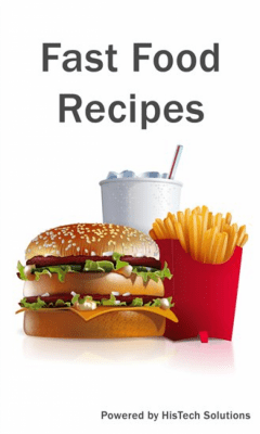 Скриншот приложения Fast Food Recipes - №1