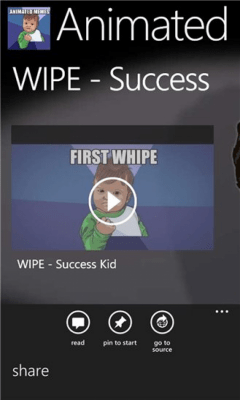 Скриншот приложения Animated Memes - №5