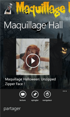 Скриншот приложения Maquillage Halloween - №4