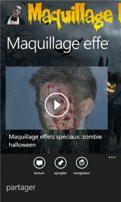 Скриншот приложения Maquillage Halloween - №5