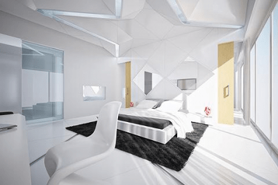 Скриншот приложения Black & White Bedroom Ideas - №4