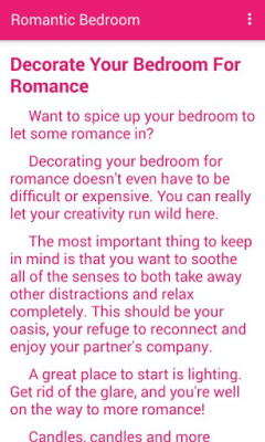 Скриншот приложения Romantic Bedroom Ideas - №6