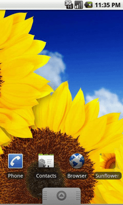 Скриншот приложения Sunflower Wallpapers - №2