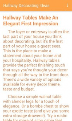 Скриншот приложения Hallway Decorating Ideas - №7