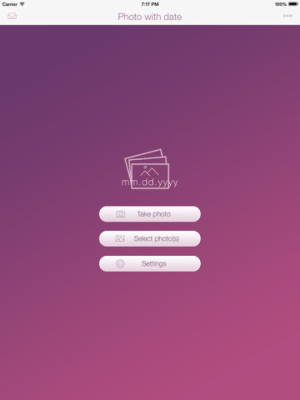 Скриншот приложения A+ Photo With Date - №5
