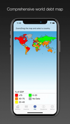 Скриншот приложения National Debt - The Debt of 180+ Countries! - №2