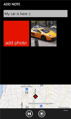 Скриншот приложения GeoNotes - №4