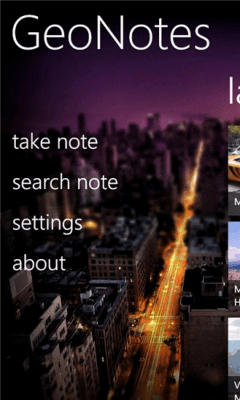 Скриншот приложения GeoNotes - №6