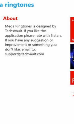 Скриншот приложения Mega ringtones - №4