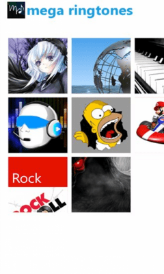 Скриншот приложения Mega ringtones - №5