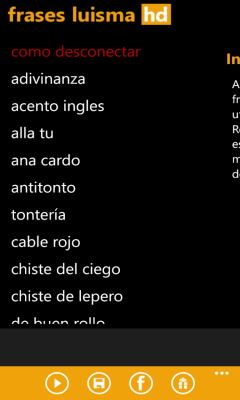 Скриншот приложения Frases Luisma - №6