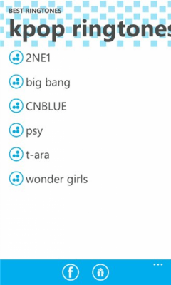Скриншот приложения Kpop ringtones - №1