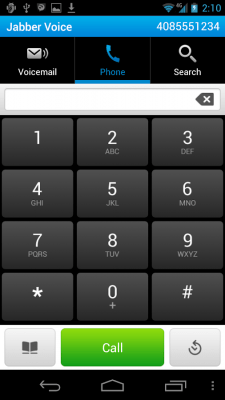 Скриншот приложения Cisco Jabber Voice - №5