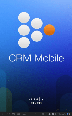 Скриншот приложения Cisco CRM Partner Mobile - №1