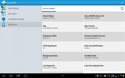 Скриншот приложения Cisco MCMS Agent - №5