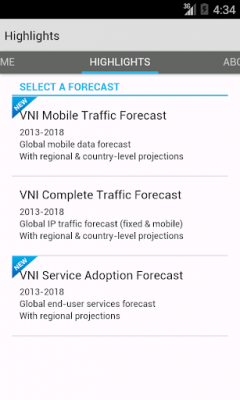 Скриншот приложения Cisco VNI - №3