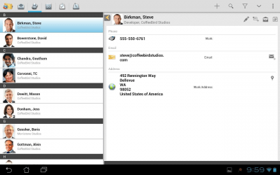 Скриншот приложения TouchDown HD - №7