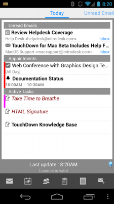 Скриншот приложения TouchDown Trust Store - №2