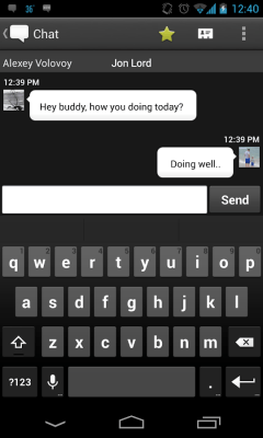 Скриншот приложения FriendCaster Chat - №3