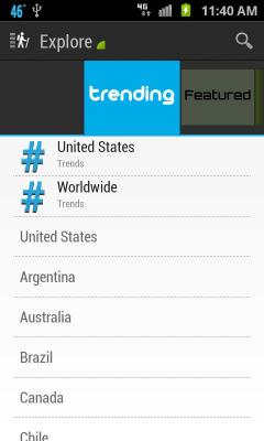 Скриншот приложения Explore 140: Twitter Directory - №3