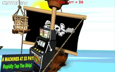 Скриншот приложения 3D Pirate Slot Game - №1