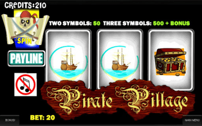 Скриншот приложения 3D Pirate Slot Game - №2