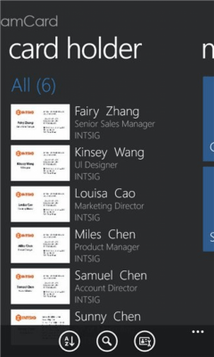 Скриншот приложения CamCard - №4