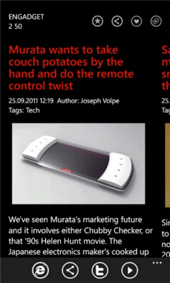 Скриншот приложения Feed Reader Free - №4