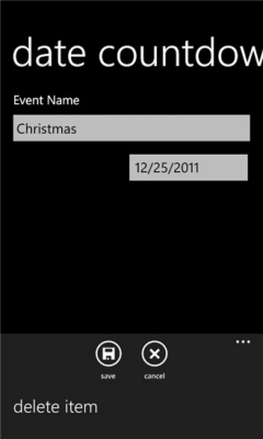 Скриншот приложения Date Countdown - Free - №4