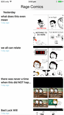 Скриншот приложения Rage Comics - №1