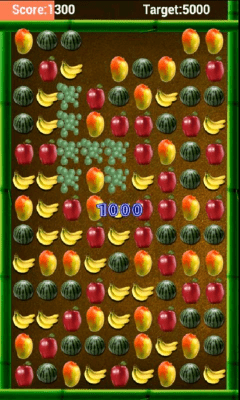 Скриншот приложения Fruits Slide - №2