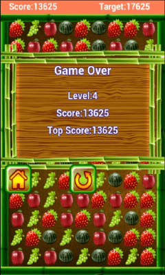 Скриншот приложения Fruits Slide - №3