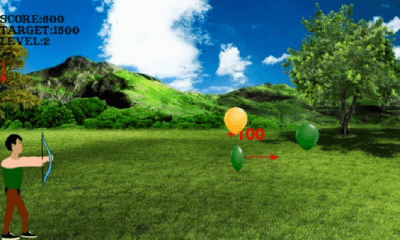 Скриншот приложения Bow Arrow and Balloon - №2