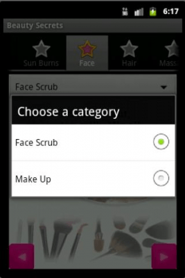 Скриншот приложения Beauty Secrets - №2