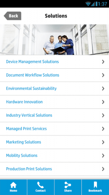 Скриншот приложения HP Insights: Managed Services - №2
