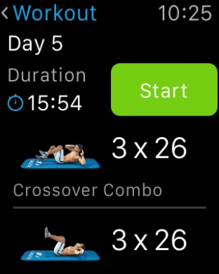 Скриншот приложения Runtastic Six Pack Пресс дома - №4