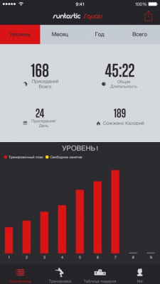 Скриншот приложения Runtastic Squats PRO - №5