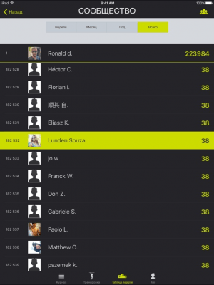 Скриншот приложения Runtastic Pull-Ups PRO - №8