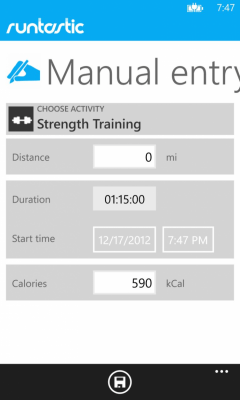 Скриншот приложения Runtastic - №5
