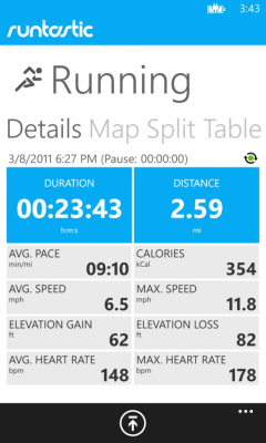Скриншот приложения Runtastic - №6