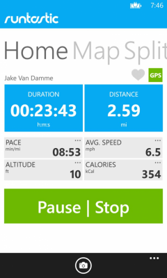 Скриншот приложения Runtastic - №8