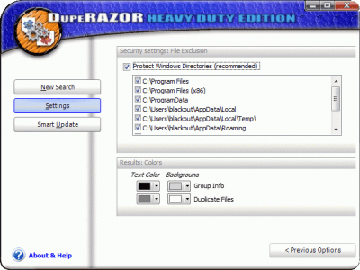 Скриншот приложения DupeRazor Duplicate Files Removal Kit - №2
